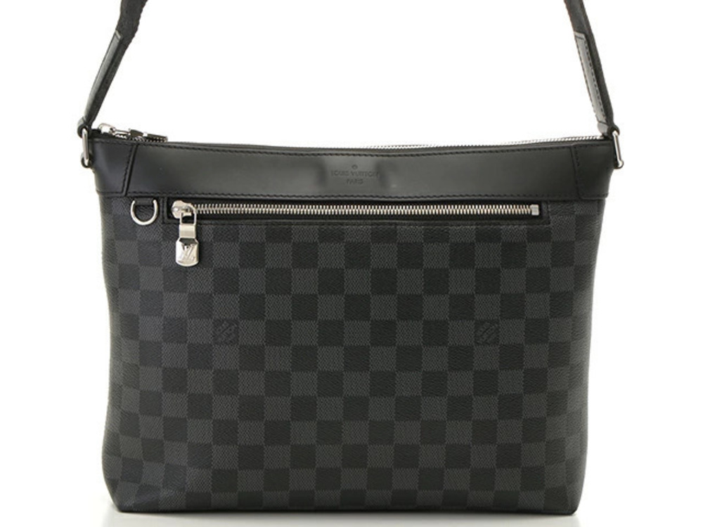 LOUIS VUITTON Mick NM Damier Graphite Black Shoulder Bag
